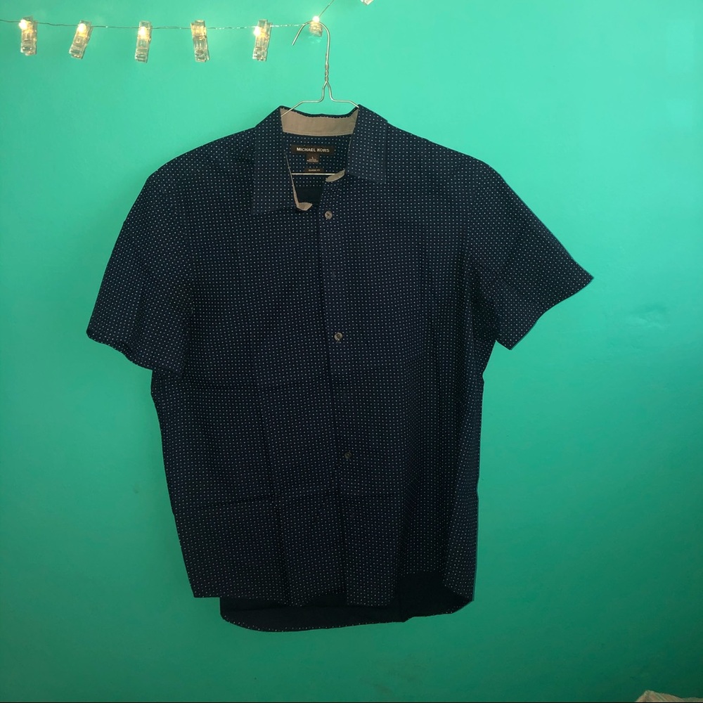 Michael Kors navy blue large shirt